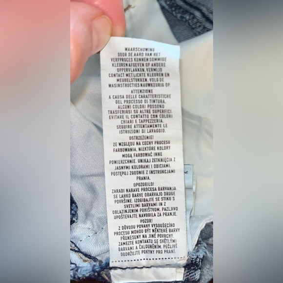 Denim Co. Distressed Overalls Girls Sz 6-7 - EUC - Picture 13 of 16